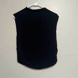 Sleeveless Black Top